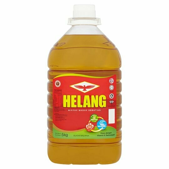 CAP HELANG COOKING OIL  红鹰油 5KG