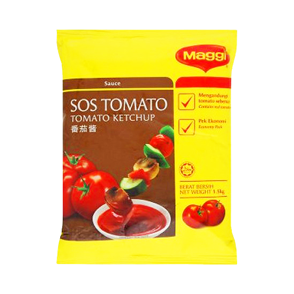 MAGGI TOMATO SAUCE - PKT 美极包装番茄酱 1.5KG