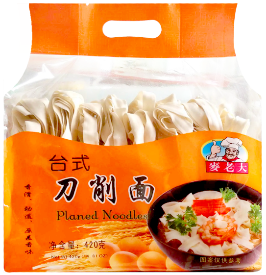 PLANED NOODLE (MAI LAO DA) 麦老大 刀削面 430G
