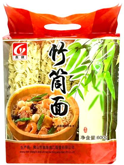 NOODLES BAMBOO TUBE 竹筒面 600G