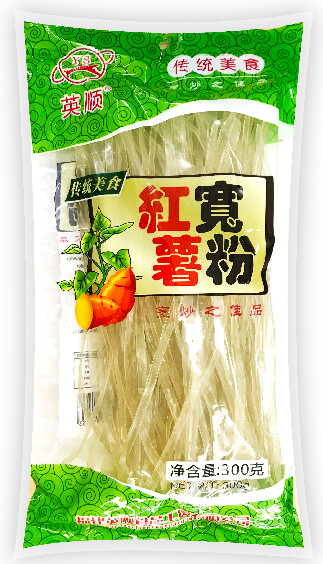SWEET POTATO GLASS NOODLE (GREEN) 红薯宽粉 300G
