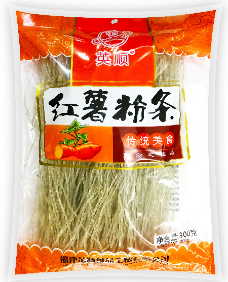 SWEET POTATO GLASS NOODLE (ROUND) 红薯团粉 (卷) 300G​