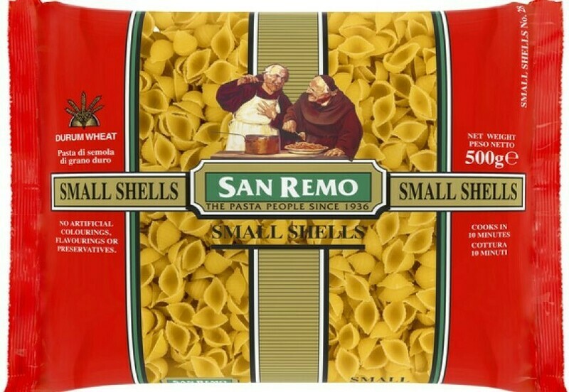 SAN REMO SMALL SHELLS 小贝壳 意大利面 500G