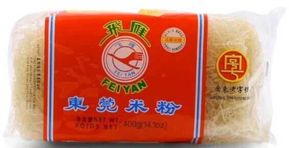 FEI YAN PAI DONG GUAN RICE STICK 飞雁牌东莞米粉 400G