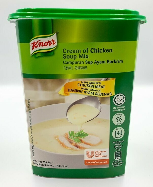 KNORR CREAM OF CHICKEN SOUP 家乐忌廉鸡汤 1KG