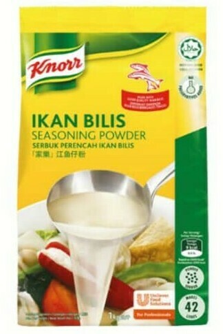 KNORR IKAN BILIS SEASONING POWDER 家乐江鱼仔粉 1KG