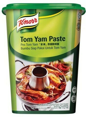 KNORR TOM YAM PASTE 家乐泰国酸辣酱 1.5KG