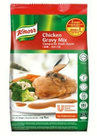 KNORR INSTANT CHICKEN GRAVY MIX 家乐即溶鸡肉汁 1KG