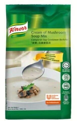 KNORR CREAM OF MUSHROOM SOUP 家乐忌廉蘑菇汤 1KG