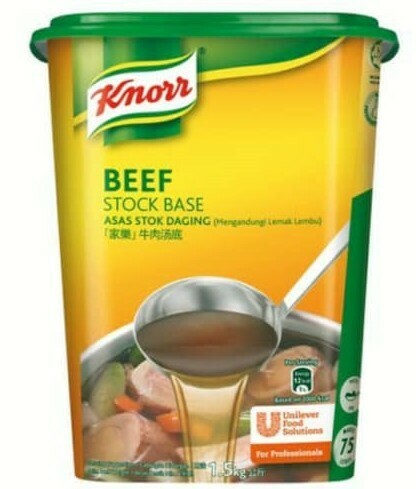 KNORR BEEF STOCK BASE 家乐牛肉汤底 1.5KG