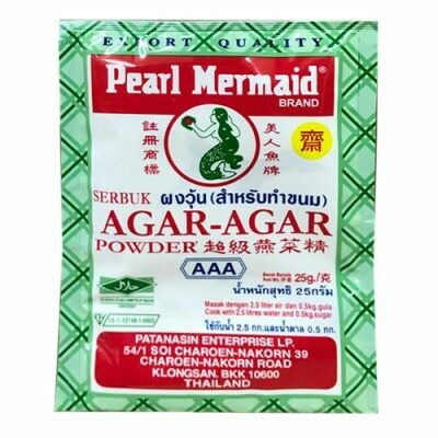 PEARL MERMAID THAI AGAR-AGAR POWDER (AAA) 超级燕菜精 25G