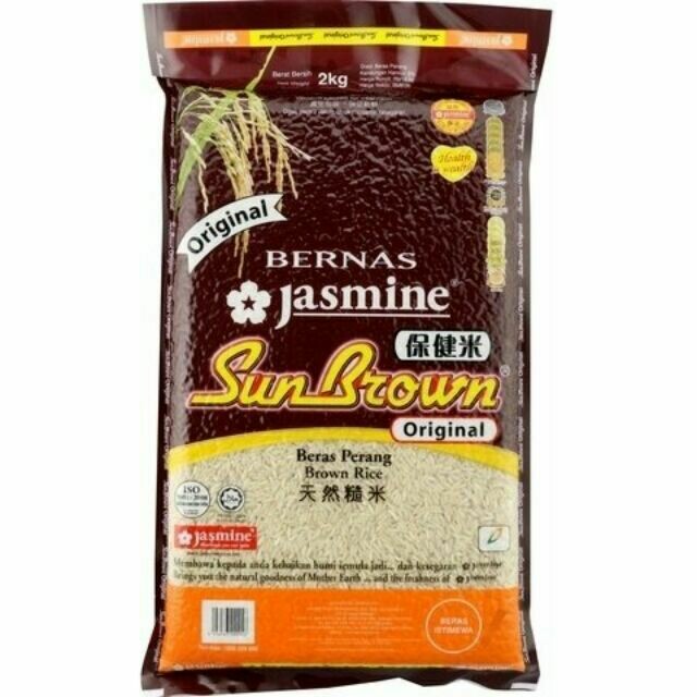 JASMINE SUN BROWN 保健糙米 2KG
