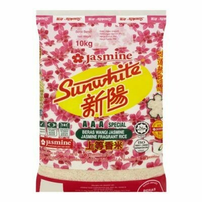 SUNWHITE RICE WANGI 新阳 上等香米 10KG