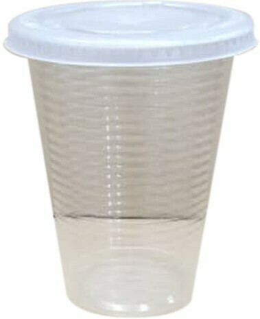 PP 16OZ TAIWAN CUP WITH LID (100PCS)