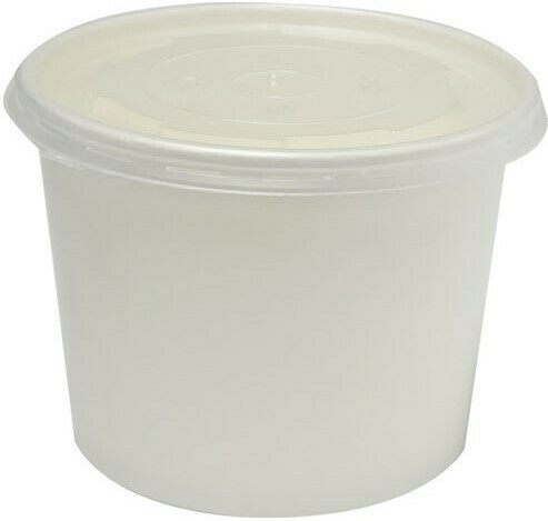 PAPER BOWL - 1000 (PANAGAWA) WITH LID (50PCS)