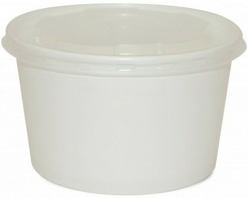 PAPER BOWL - 850 (PANAGAWAI) WITH LID (50PCS)
