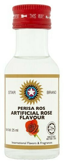 STAR BRAND FLAVOURING 香精素 25ML, COLOUR 颜色: ROSE 玫瑰, OPTION: BTL 支
