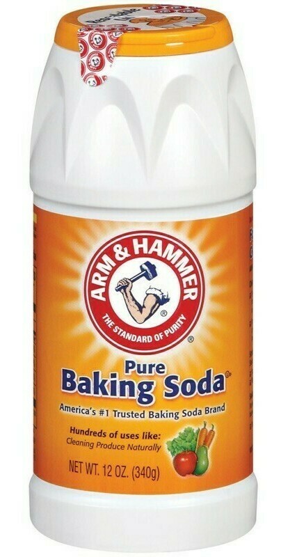 ARM & HAMMER BAKING SODA (12OZ / 1LB) (340G /454G), SIZE: 340G, OPTION: BTL 支 / BOX 盒