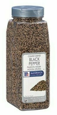 MC CORMICK COARSE BLACK PEPPER 黑胡椒碎 453G