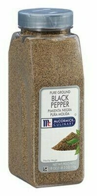 MC CORMICK BLACK PEPPER POWDER 黑胡椒粉 510G