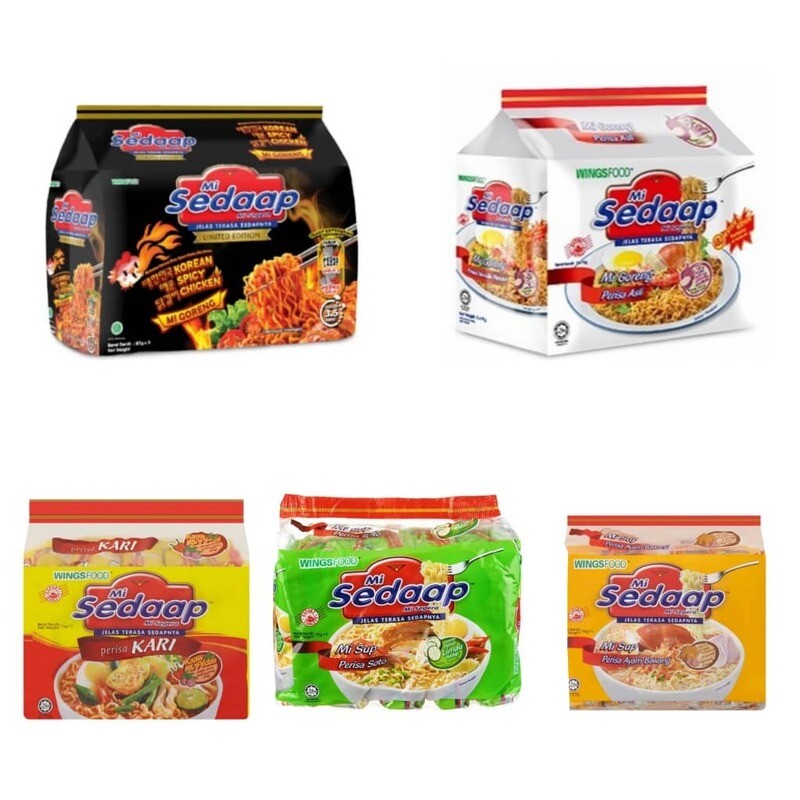MI SEDAAP INSTANT NOODLES 快熟/干捞面
