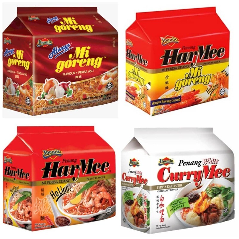 IBUMIE INSTANT NOODLES 快熟面