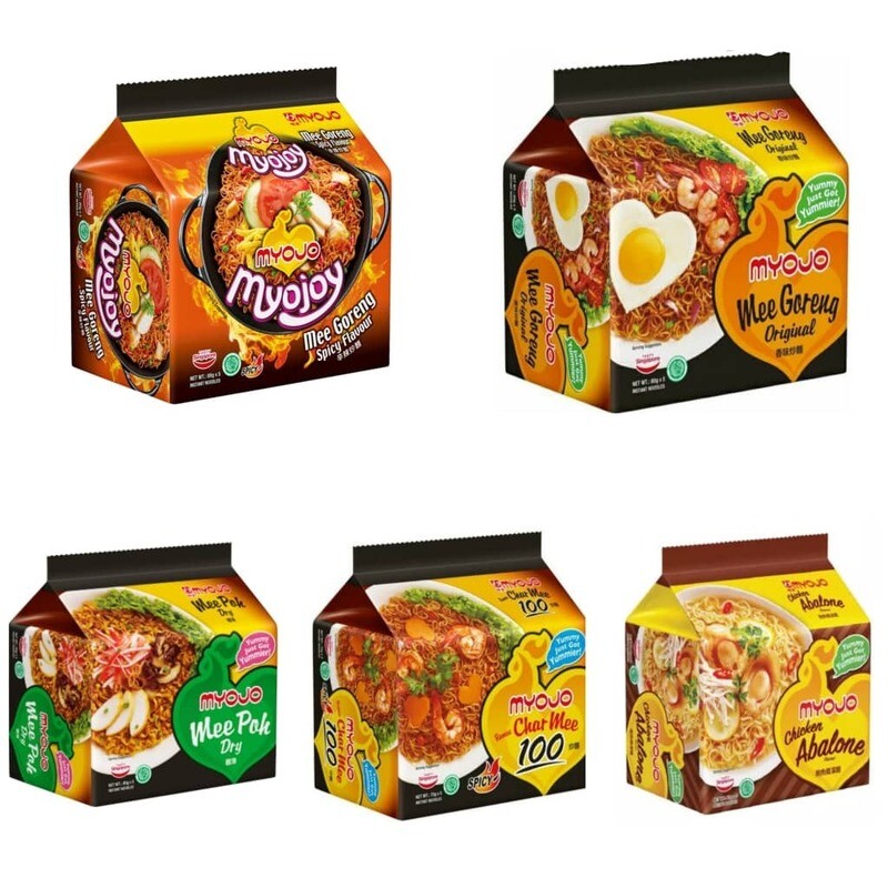 MYOJO INSTANST NOODLES 快熟/干捞面