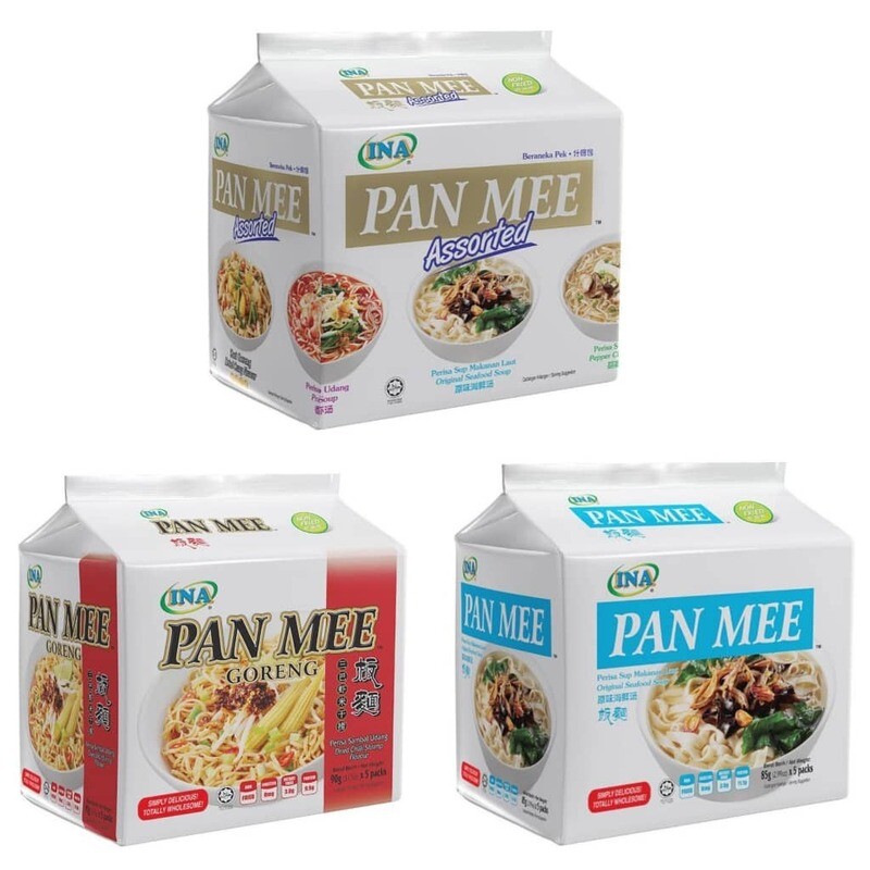 INA PAN MEE INSTANT NOODLES 板面