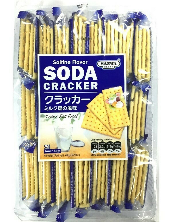 SANWA SODA SALTINE 480G