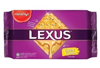 MUNCHY'S LEXUS CHEESE SANDWICH 芝士饼干 190GM