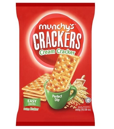 MUNCHY'S CREAM CRACKER 三文治饼 300GM