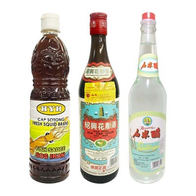 Cooking Wine / Vinegar / Fish Sauces 料酒 /醋 /鱼露