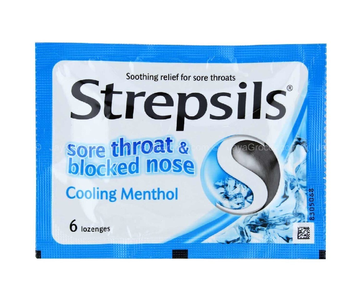 STREPSILS POUCH COOLING MENTHOL