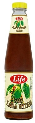 LIFE BLACK PEPPER SAUCE 黑胡椒酱 500G