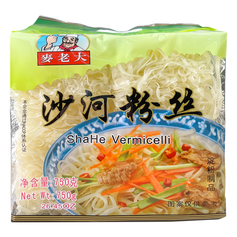 SHAHE VERMICELLI (MAI LAO DA) 麦老大 沙河粉丝 750G
