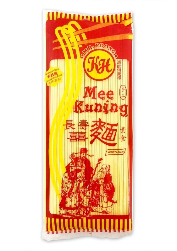NOODLES KH MEE KUNING PANJANG (LONGEVITY) 长寿面 400G