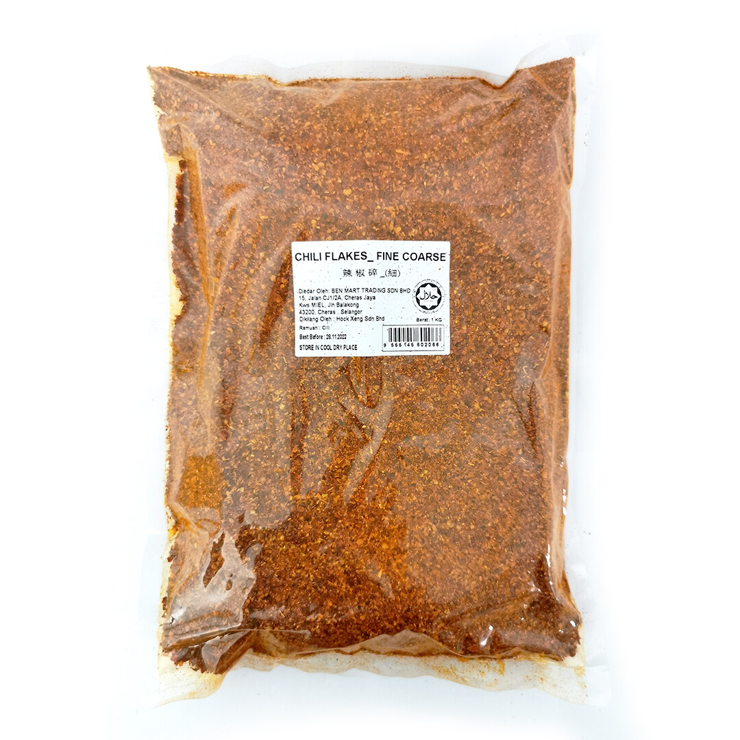 CHILI FLAKES (FINE) 辣椒碎 (幼) 1KG