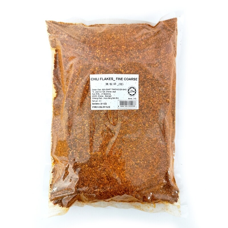 CHILI FLAKES (FINE) 辣椒碎 (幼) 1KG