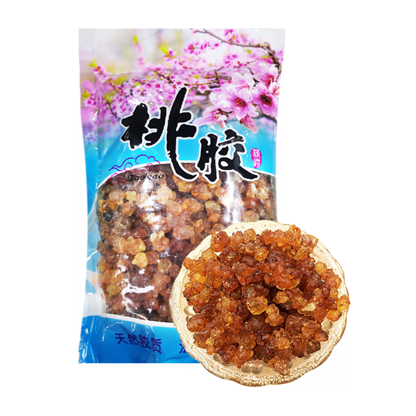 PEACH RESIN 桃胶 (4A/5A/6A/7A/8A/10A) (500G / 250G), OPTION: PKT 包, TYPE: 4A (500G)