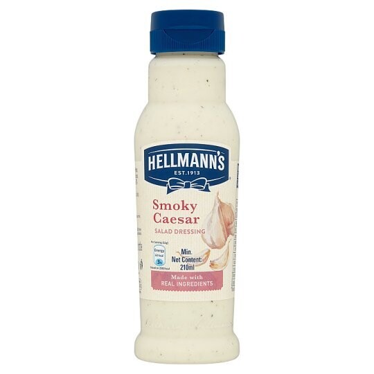 HELLMANN'S SMOKY CAESAR / THOUSAND ISLAND 210ML, FLAVOR: CAESAR, OPTION: BTL