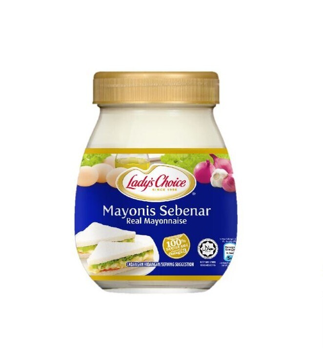 LADY'S CHOICE MAYONIS SEBENAR 220ML / 470ML, SIZE: 220ML, OPTION: SIZE