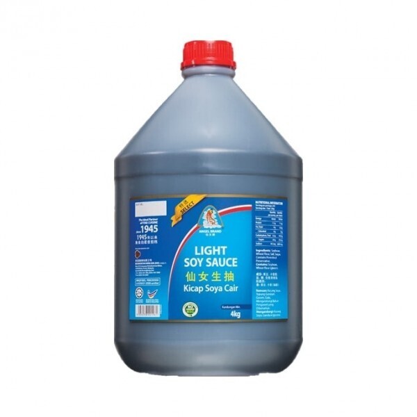 ANGEL LIGHT SOY SAUCE 仙女生抽 4KG