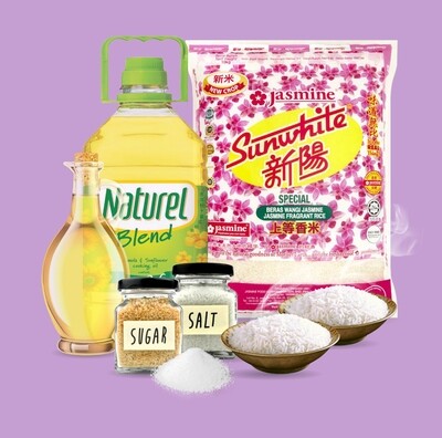 Rice / Oils / Salt & Sugar 米油盐糖