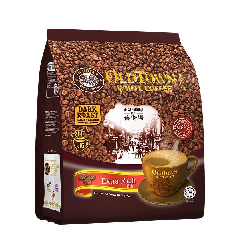 OLD TOWN WHITE COFFEE 3 IN 1 EXTRA RICH (特浓) (15'SX35G)