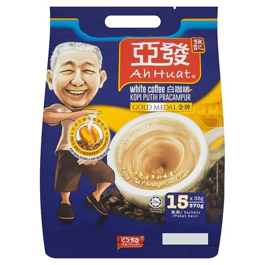 AH HUAT WHITE COFFEE GOLD MEDAL 亚发金牌 (15'SX38G)