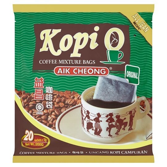 AIK CHEONG KOPI O 益昌原味咖啡粉 (10'SX20G)
