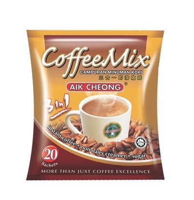 AIK CHEONG INSTANT COFFEE MIX 3 IN 1 益昌即溶咖啡 (20'SX20G)