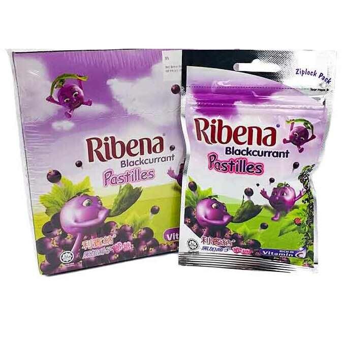 RIBENA PASTILLES REG 利宾纳糖果 20'S
