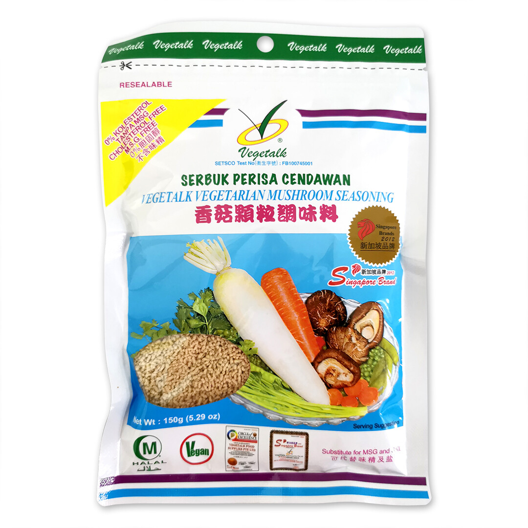 VEG TALK MUSHROOM SEASONING 香菇调味料 150G