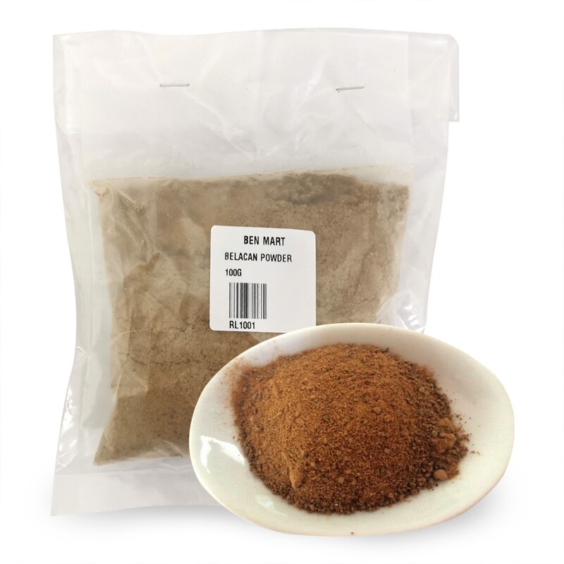 VEG BELACAN CHILI POWDER 素马来栈粉 100G